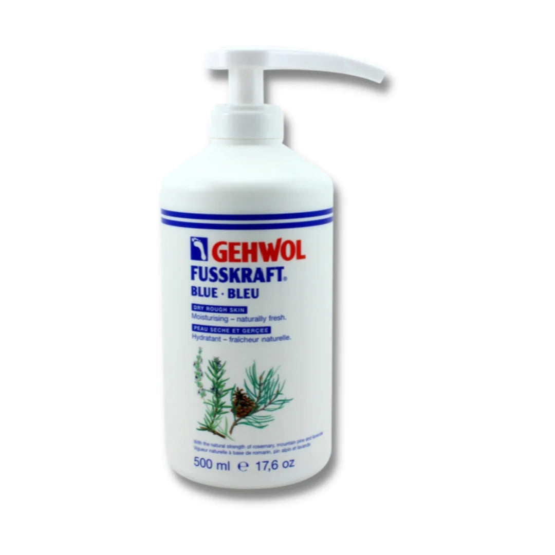 Gehwol Fusskraft Blue Dry Rough Skin 500ml 17.6 oz