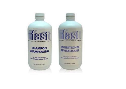 NISIM F.A.S.T. FAST Fast Hair Growth Shampoo & Conditioner DUO 33 oz each