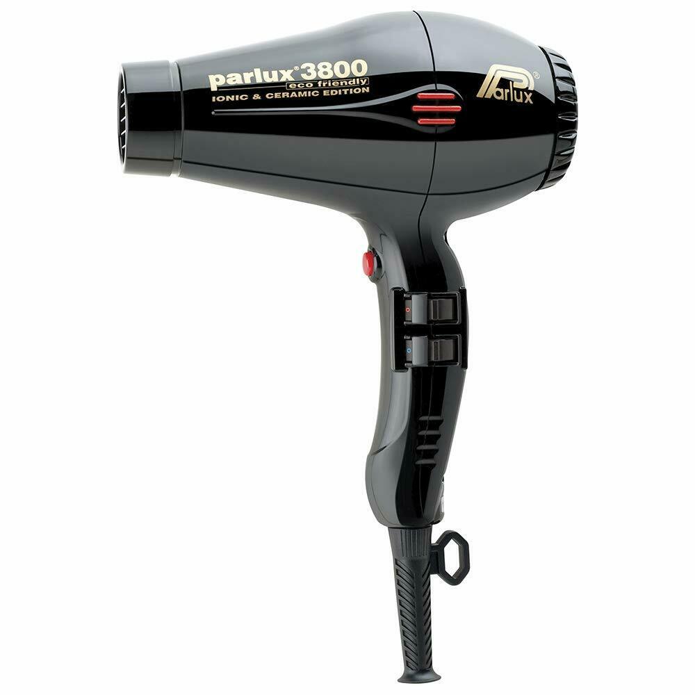 Parlux Professional 3800 Ionic Ceramic Hair Dryer Black NEW