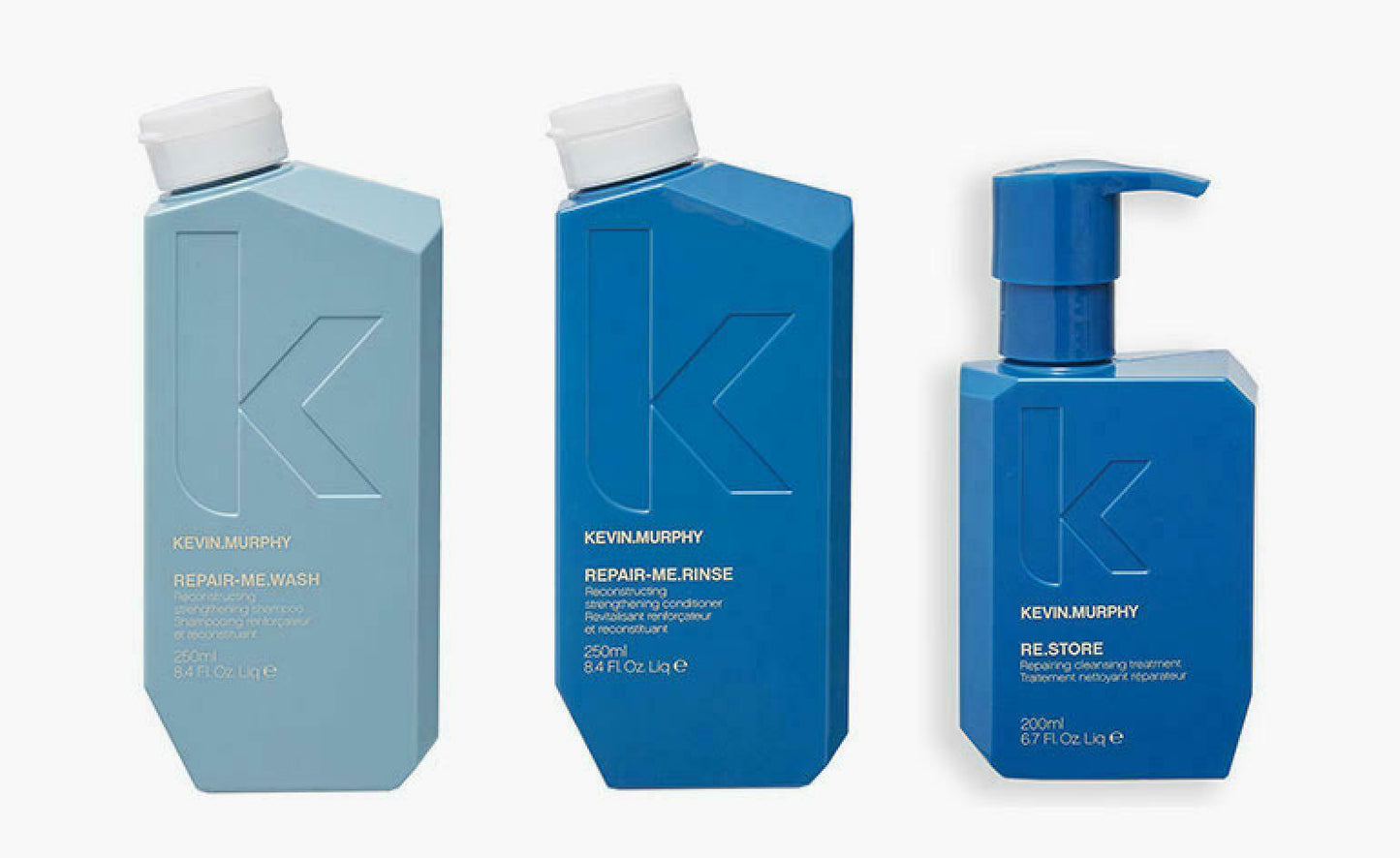 Kevin Murphy Repair Me Wash & Rinse 8.5oz & treatment 6.7oz TRIO