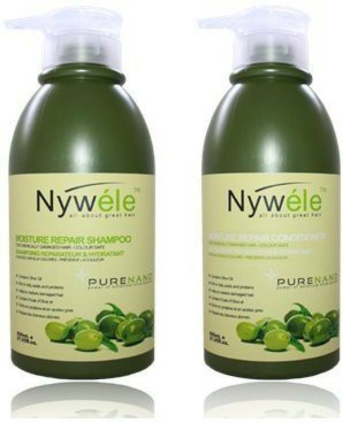 Nywele Moisture Repair Shampoo and Conditioner SET - 27 oz (800ml) Each