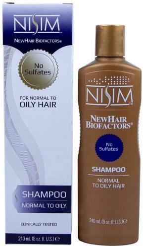 NISIM BioFactors Shampoo for Normal To Oily Hair 8 Oz 240 Ml.