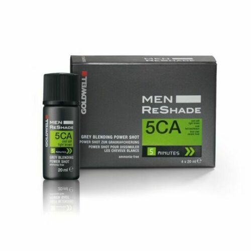 Goldwell Men ReShade Grey Blending Power Shot  4X20ml.