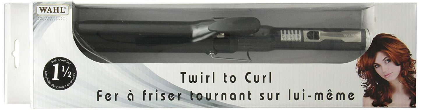 WAHL Twirl to Curl curling iron 1 1/2 Inch Barrel New