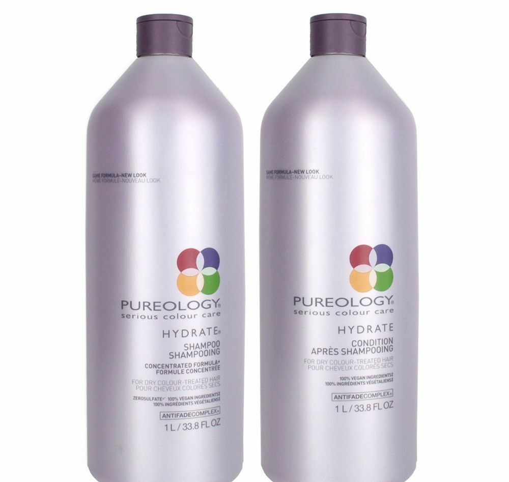 Pureology Hydrate Shampoo & Conditioner Liter 33.8 oz. Duo Set