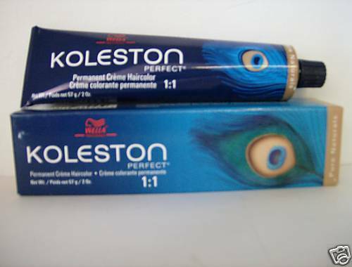 WELLA KOLESTON PERFECT PROFESSIONAL PERMANENT HAIR COLOR 2 OZ. ONE TUBE