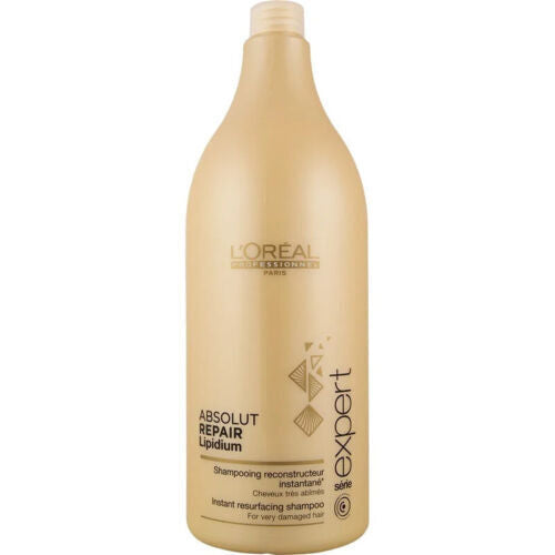 Loreal Serie Expert Lipidium Absolut Repair Shampoo 1500 ml / 50.7 fl oz, NEW