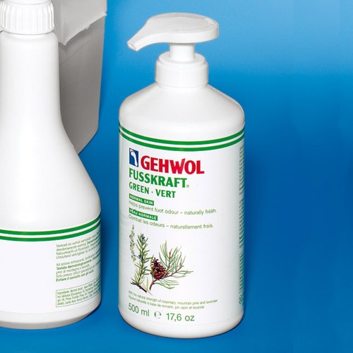 Gehwol Fusskraft Green Nornal Skin 500ml 17.6 Oz